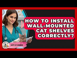 How To Install Wall-mounted Cat Shelves Correctly? - Happy Cat Handbook