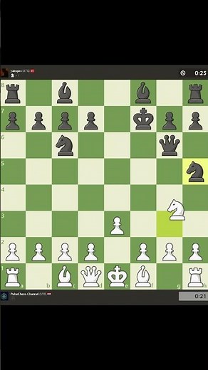 2 Player Chess Bullet 30 Sec - Checkmate in 16 moves #chess