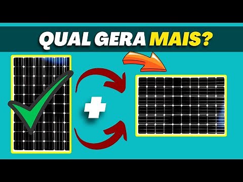 Painel Solar na HORIZONTAL ou na VERTICAL? Qual gera mais Energia?
