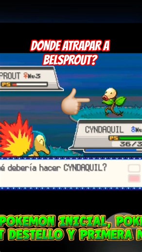 ¿Donde ATRAPAR A BELSPROUT en Pokémon Soul Silver? Remake Guía Español Tutorial Walkthrough NDS