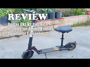 Gotrax GXL V2 Electric Scooter Review: Features, Performance & Reliability (2025)