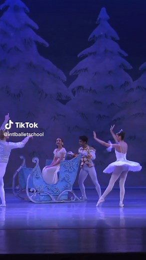 Snow Queen Ballet: Graceful Dance Performance