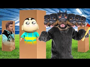 Franklin & Shinchan Hiding From 10 Head Chop In GTA 5