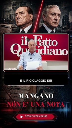 Berlusconi and Dell’Utri: Travaglio reveals the damning detail