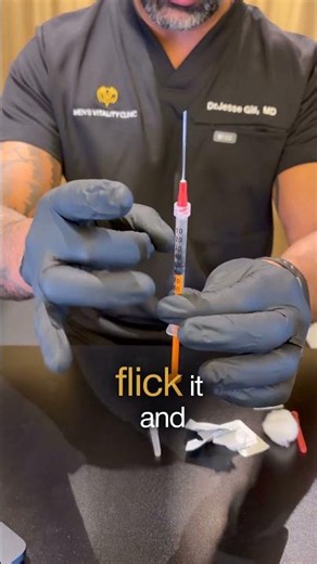 Testosterone Injection Preparation - Dr.Jesse