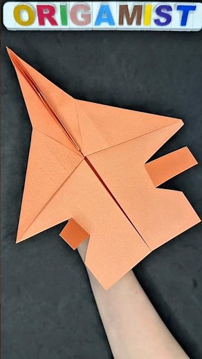 World’s Easiest Ninja Paper Airplane | Flies Super Fast & Far!
