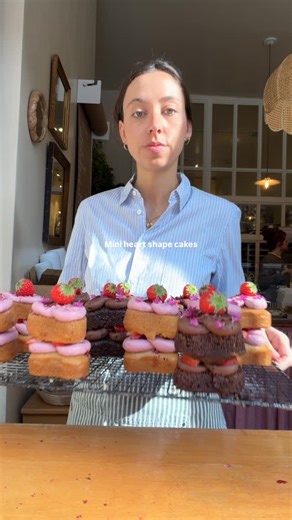 From Lucie | This Saturday only, I’ll be making mini heart shaped cakes with @oishii.berry strawberries to celebrate Valentine’s Day. First come first... | Instagram