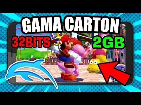 DOLPHIN PARA 32 BITS EMULADOR DE WII Y GAMECUBE PARA GAMA ULTRA BAJA EN ANDROID😲
