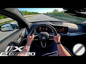 2025 BMW iX1 eDrive20 | 204PS | Test & TopSpeed Drive on German Autobahn
