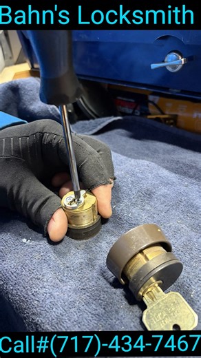 Restricted Mortise Cylinder Lock Reking.Short Bahn's Locksmith www.jakeslocksmith.com #locksmith