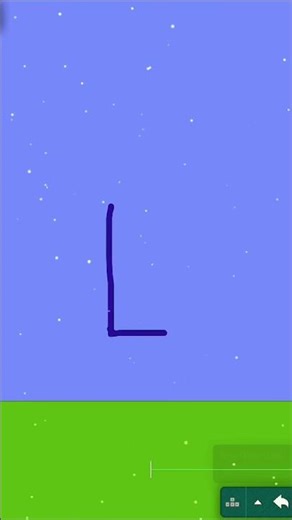Eliminated Alphabet L | Alphabet algodoo animation #alphabetexploration