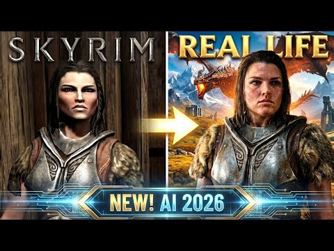 If Skyrim Was in Real Life | AI Reimagined