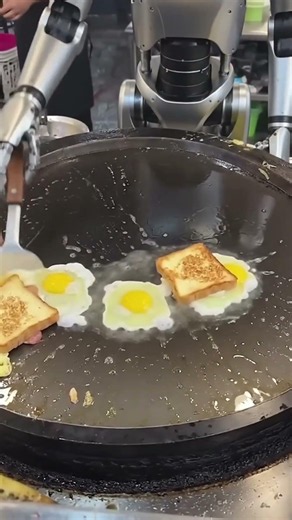 Smart Robot Cooking Like a Professional Chef⚙️ Automatic Robot Kitchen in Action