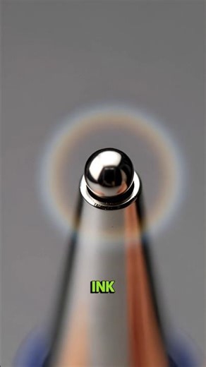 Why Ballpoint Pens Don’t Leak (Even Upside Down) #shorts #science