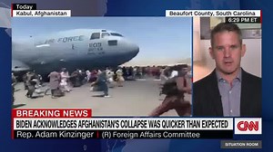 CNN's Wolf Blitzer and Rep. Adam Kinzinger discuss the chaos unfolding across Afghanistan during the US troop drawdown. | CNN