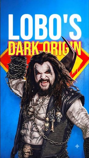 Lobo's Dark Origin Explained 😱 #supergirl #jasonmomoa #lobo #dccomics