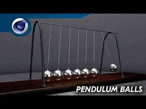 Pendulum Balls Animation - Cinema 4D Tutorial