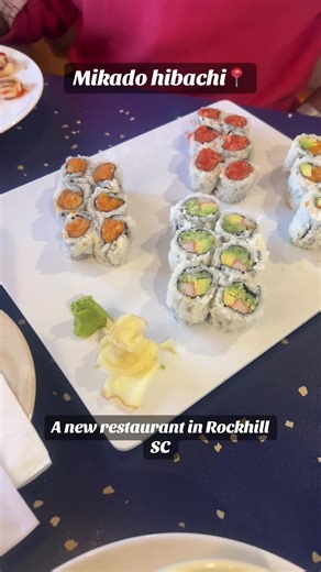 We tried out this new restaurant in Rockhill SC. Please go check them out. The food was so delicious I didn’t record us eating. Mikado Sushi & hibachi we will be back. #warrenandkim #mikadosushihibachi #rockhillsc #hibachibuffet