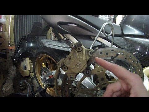 Aprilia procedure: how to properly bleed rear brake