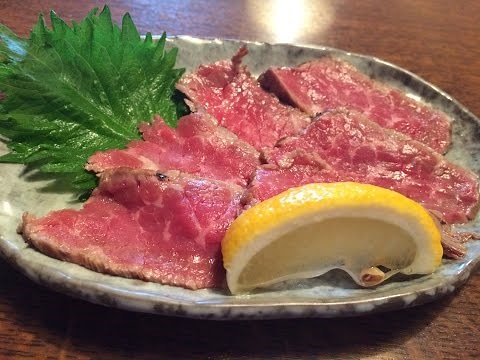 How to make "Beef Tataki"