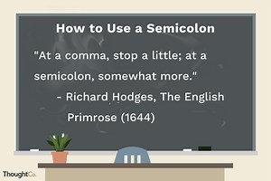 Punctuating With Semicolons: Avoiding the Full-Stop