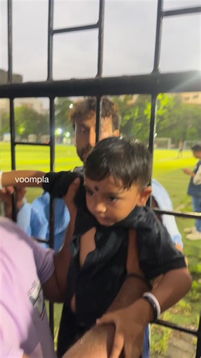 presumably the dad, was clearly more excited. tiger shroff seen at football practice | Voompla