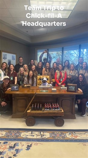 We took a team trip to the Chick-fil-A headquarters to learn from a company with a history of a strong business acumen. Since 1967, they have moved forward and evolved knowing their goals and purpose starting from a small shop at the Greenbriar Mall in Atlanta. Now with over 3,000 stores in the US, with more opening abroad in Asia, Europe, and around North America, our team learned how much Chick-fil-A's values of "Integrity, Loyalty, Excellence, and Generosity" have pushed them forward. | Sched