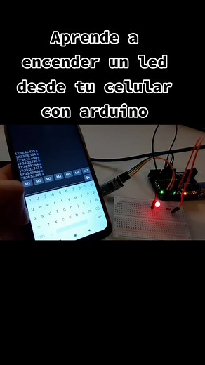 Controla un LED desde tu celular con Arduino y Bluetooth