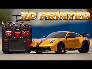 How To Make Porsche 911 GT3 RS Rc Car - 3D Printed Remote Controlled Car