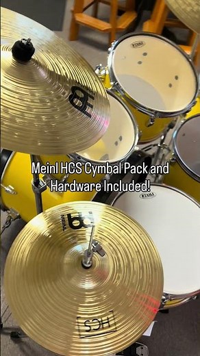 Affordable (Tony Williams Inspired) Tama Electric Yellow Drum Set!\n\nThe Tama Imperialstar has never