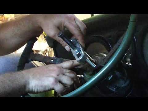 Using a Steering Wheel Puller
