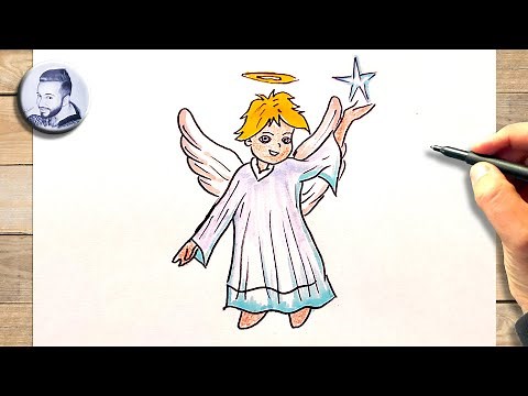 Comment dessiner un ange gardien