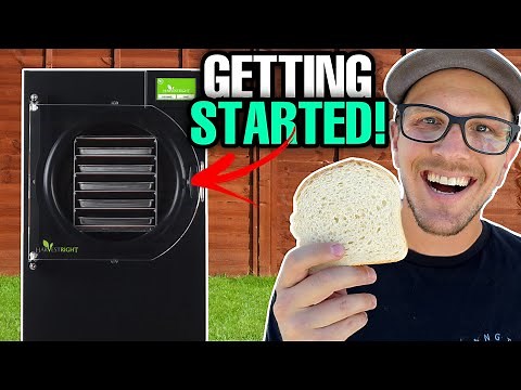 Harvest Right Freeze Dryer: Unboxing, Setup, And Bread Run!