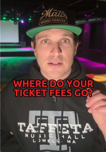 Let’s start the new year off with a controversial one. Where do your ticket fees go? This is coming from our perspective as a small independent venue. #livemusic #concert #localmusic #fyp #musicindustry