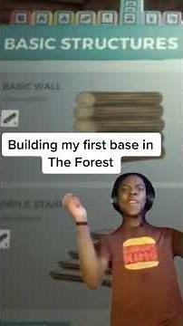 Building my first base in The Forest | #theforest