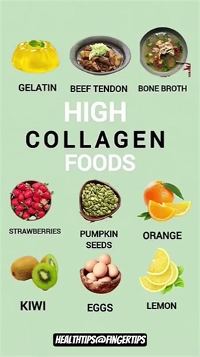 Want Glowing Skin & Healthy Joint? Top 9 High Collagen Foods You Must Add to Your Diet! #health