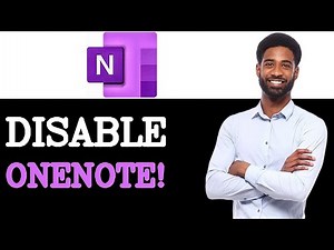 How To Disable One Note On Startup (2025)