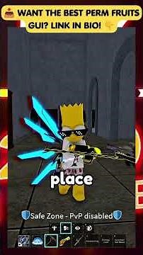 How to Get The Best Permanent Fruits in Blox Fruits for FREE! 🤫🔥 (No Key Script) #bloxfruits #roblox