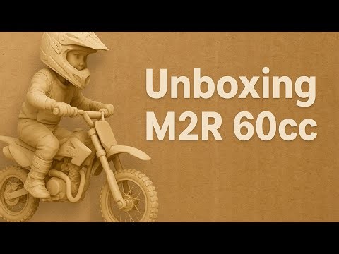 GoGo Kid Adventures | Unboxing M2R RS-R 60cc Mini Pit Bike (Bought from FunBike)