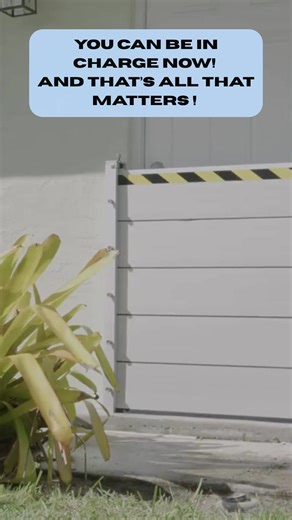 Properties are different, flood risks are different, so why buy a standard barrier? In Florida, 'customizable' is not a luxury, it's the only way to survive a storm surge. We designed our Dam Easy TITAN to be taller and wider than the forecast. See the system that stops water before it even touches the threshold. #NoSandbags #EasyInstall #HomeHacks #WaterProof #Preparedness #dameasy #floodbarriers | Dam Easy Flood Barriers | Facebook
