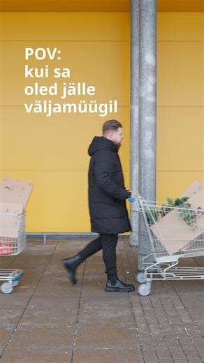 Kui sa tunned déjà-vu’d, siis ära muretse – meie väljamüügipakkumised on lihtsalt nii head, et panevad sind ikka ja jälle tagasi tulema. Ootame sind kuni 25. jaanuarini! | IKEA
