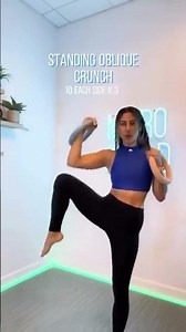 💪 Keep your core strong to hold shields and swing swords! 🧍Try out this micro standing workout