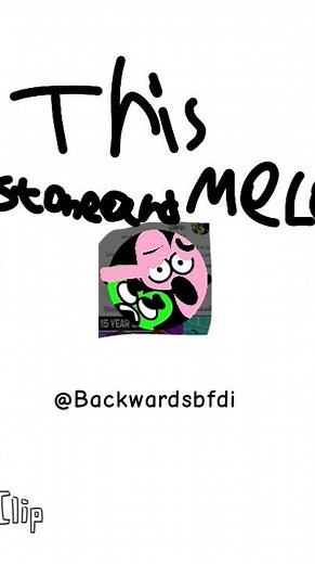 bfdi but backwards!!!!!!!!!!! this is #backwards #bfdi #dreamisland #stone #melon #coal #dandysworld