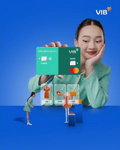 Ưu đãi đến 25% mua sắm online với thẻ tín dụng VIB