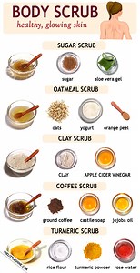 BODY SCRUBS FOR HEALTHY AND GLOWING SKIN - The Little Shine