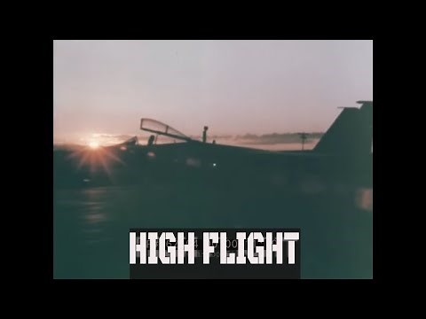 JOHN GILLESPIE MAGEE, JR. HIGH FLIGHT POEM U.S. AIR FORCE F-15 EAGLE 62504