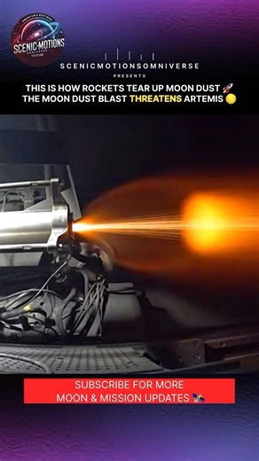 NASA Fires Hybrid Rocket Motor 🚀 Prepping Artemis Moon Landings | #Shorts