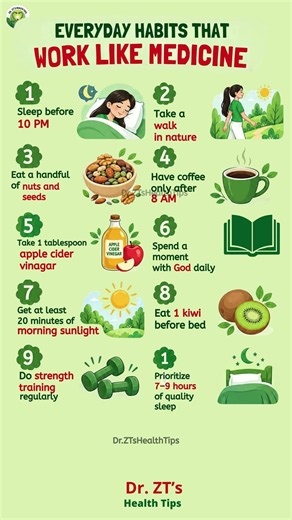 10 Everyday Habits That Work Like Medicine | Simple Daily Health Habits | Dr. ZT’s Health Tips