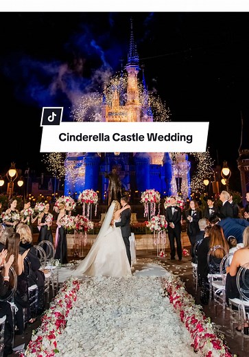 Cinderella Castle Wedding at Walt Disney World