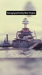 Salvaging battleship West Virginia #pearlharborattack #pearlharbor ##viralvideos #video #trending #trend #trendingreels #trendingnow #trendingpost #viralpost #viralreels #viral #instagood #instadaily #reel #reels #ship #navy #battleship #usswestvirginia #usnavy | Ships & Models by Erick Navas